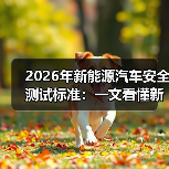 2026年新能源汽车安全测试标准：一文看懂新规下的真安全（图3）