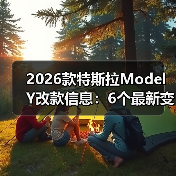 2026款特斯拉Model Y改款信息：6个最新变化与购车决策指南