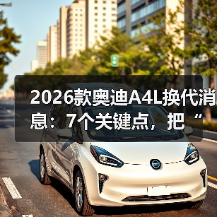2026款奥迪A4L换代消息:7个关键点,把“等等党”说清醒(图2) 2026款奥迪A4L换代消息:7个关键点,把“等等党”说清醒(图2)