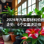 2026年汽车原材料价格走势:6个变量决定你赚不赚得到钱(图3) 2026年汽车原材料价格走势:6个变量决定你赚不赚得到钱(图3)