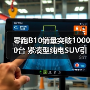 零跑B10销量突破10000台 紧凑型纯电SUV引领市场