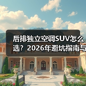 后排独立空调SUV怎么选?2026年避坑指南与实测清单(图3) 后排独立空调SUV怎么选?2026年避坑指南与实测清单(图3)