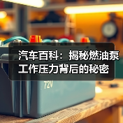 汽车百科:揭秘燃油泵工作压力背后的秘密(图4) 汽车百科:揭秘燃油泵工作压力背后的秘密(图4)