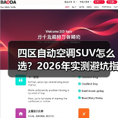 四区自动空调SUV怎么选？2026年实测避坑指南与真实案例（图2）