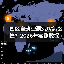 四区自动空调SUV怎么选？2026年实测数据+避坑清单，看完少走弯路（图1）