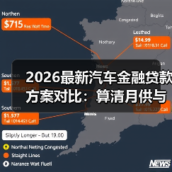 2026最新汽车金融贷款方案对比：算清月供与总成本，别被“低利率”带偏（图3）
