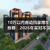 10万以内自动挡家用车推荐：2026年买对不踩坑的6个狠招与车型清单（图1）
