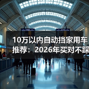 10万以内自动挡家用车推荐：2026年买对不踩坑的6个狠招与车型清单（图2）