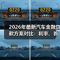 2026年最新汽车金融贷款方案对比：利率、首付、坑点一次讲透（图3）