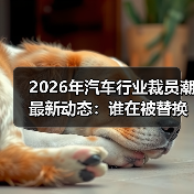 2026年汽车行业裁员潮最新动态:谁在被替换,谁在逆势加薪?(图4) 2026年汽车行业裁员潮最新动态:谁在被替换,谁在逆势加薪?(图4)