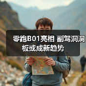 零跑B01亮相 副驾洞洞板或成新趋势（图1）