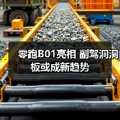 零跑B01亮相 副驾洞洞板或成新趋势（图3）