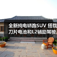 全新纯电轿跑SUV 搭载刀片电池和L2辅助驾驶（图1）