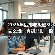 2026年后排老板键SUV怎么选：真别只盯“能躺”，这5点更值钱（图4）