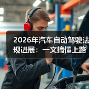 2026年汽车自动驾驶法规进展：一文搞懂上路边界与商业机会（图2）