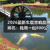 2026最新车载音响品牌排名:我用一趟800公里高速,听出差距(图4) 2026最新车载音响品牌排名:我用一趟800公里高速,听出差距(图4)