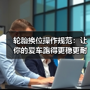 轮胎换位操作规范：让你的爱车跑得更稳更耐用（图1）
