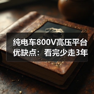 纯电车800V高压平台优缺点:看完少走3年弯路的真实拆解(图3) 纯电车800V高压平台优缺点:看完少走3年弯路的真实拆解(图3)