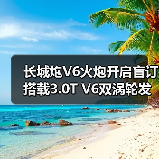 长城炮V6火炮开启盲订 搭载3.0T V6双涡轮发动机(图3) 长城炮V6火炮开启盲订 搭载3.0T V6双涡轮发动机(图3)