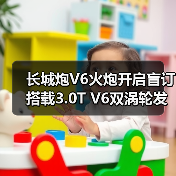 长城炮V6火炮开启盲订 搭载3.0T V6双涡轮发动机(图2) 长城炮V6火炮开启盲订 搭载3.0T V6双涡轮发动机(图2)