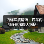内饰深度清洁:汽车内部焕新秘籍大揭秘(图2) 内饰深度清洁:汽车内部焕新秘籍大揭秘(图2)