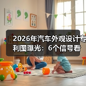 2026年汽车外观设计专利图曝光：6个信号看懂下一代造型风向