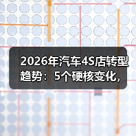 2026年汽车4S店转型趋势：5个硬核变化，撑住利润的不是卖车（图3）