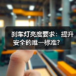 刹车灯亮度要求：提升安全的唯一标准？