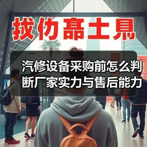 汽修设备采购前怎么判断厂家实力与售后能力