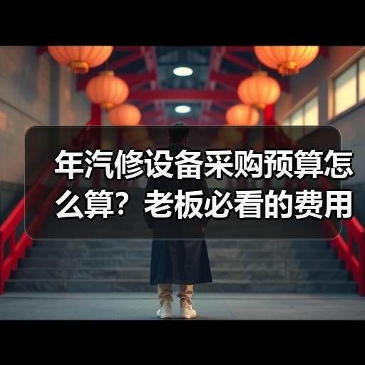 年汽修设备采购预算怎么算？老板必看的费用清单