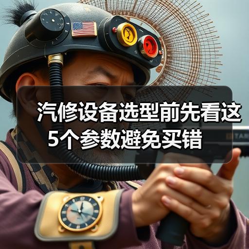汽修设备选型前先看这5个参数避免买错